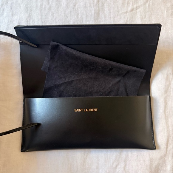 Saint Laurent Bold SL 1 black tortoise sunglasses (unisex) main image 6